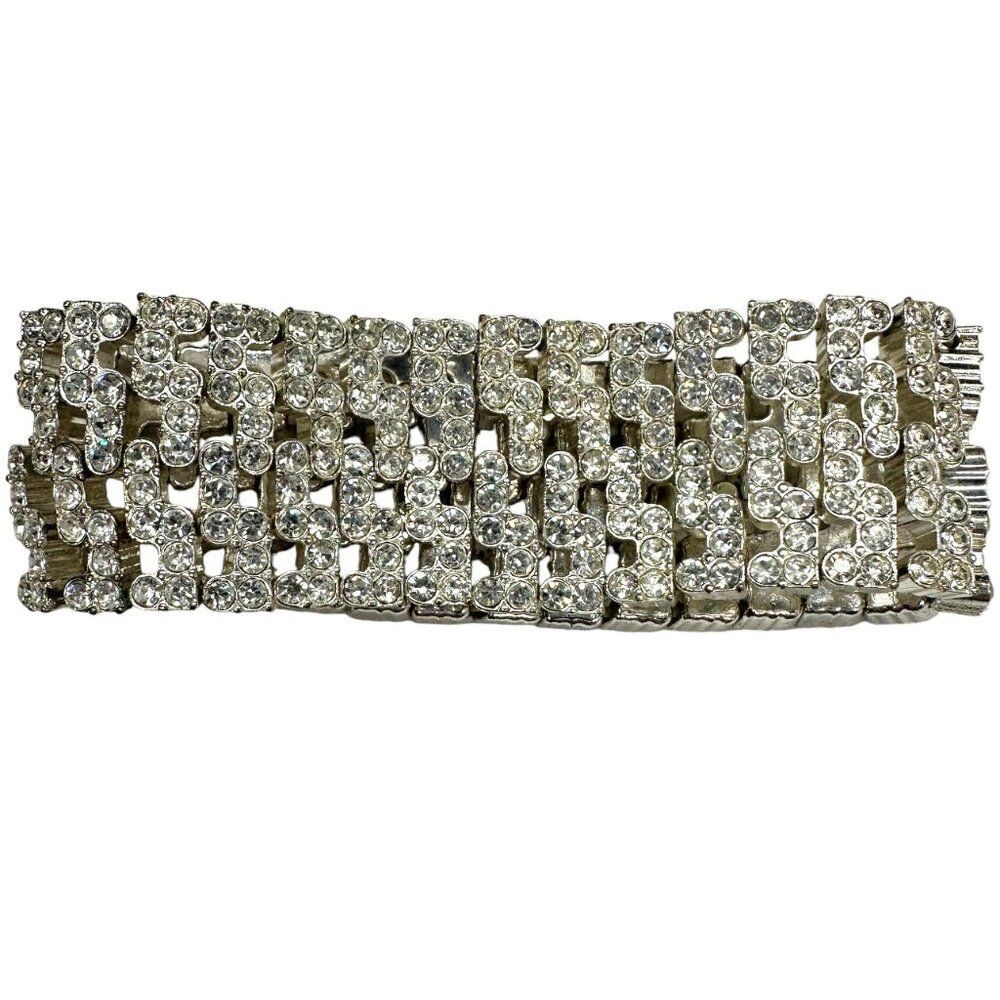 Crystal Rhinestone Stretch Bracelet
